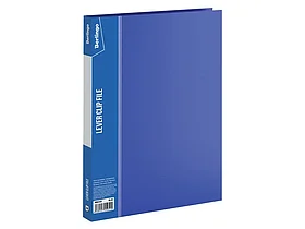 Папка с зажимом Berlingo "Standard" А4, 17мм, 700 мкм, синяя