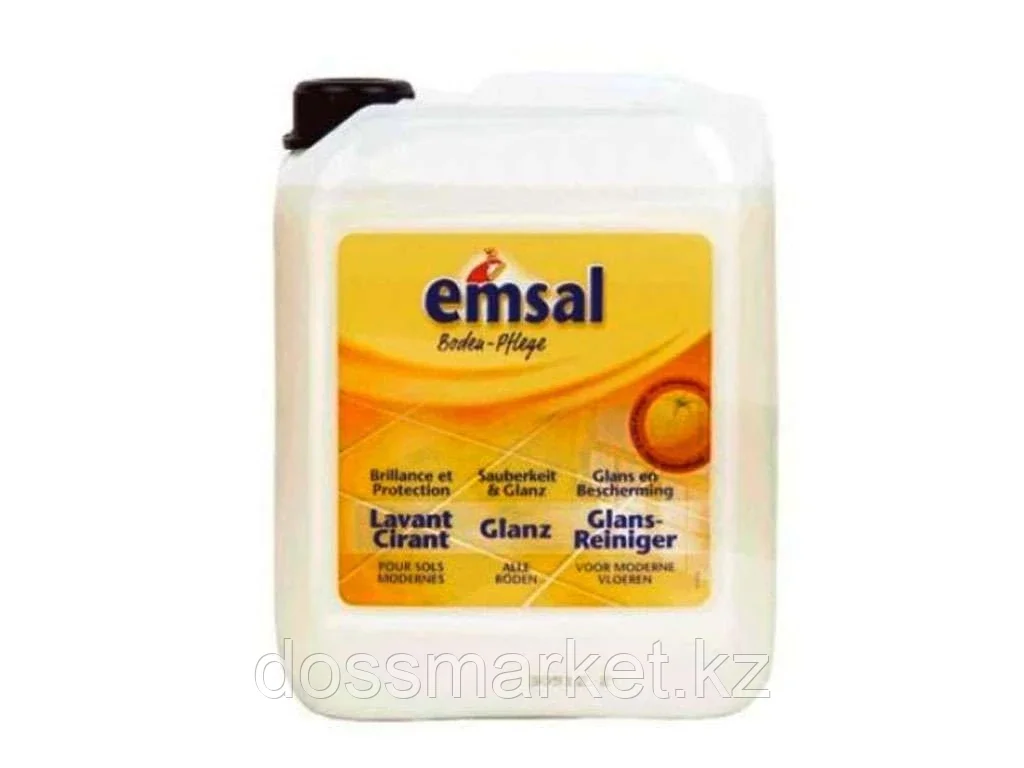 Средство самоблеск для мытья и полировки полов Emsal, 5000 мл.