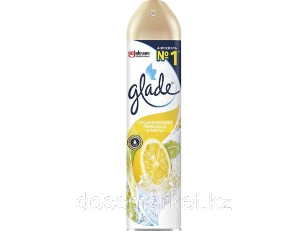 Освежитель воздуха "Glade" Сицилийский лимонад и мята, 300 мл