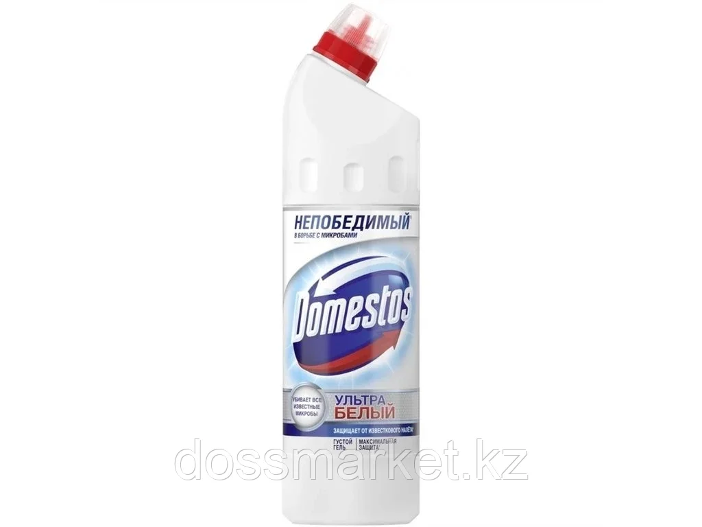 Средство для чистки сантехники Domestos "Ультра белый", 750 мл - фото 1 - id-p101459218