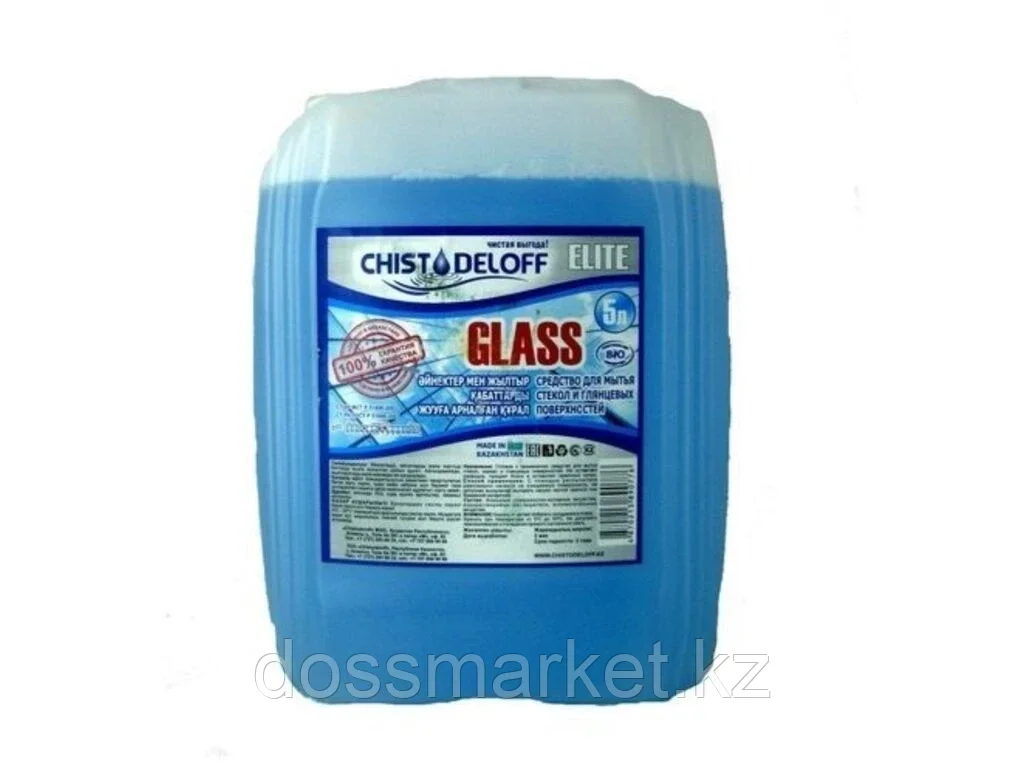 Средство для стеклянных поверхностей Chistodeloff Glass Elite, 5000 мл. - фото 1 - id-p101459238
