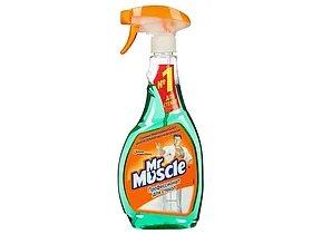 Средство для мытья стекол Мистер Мускул, с распылителем, 500 мл