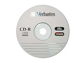 Диск CD-R Verbatim 700МВ/52х (без упаковки)