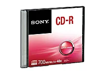 Диск CD-R SONY 700 MB, slim-box (пластикалық қорапта)