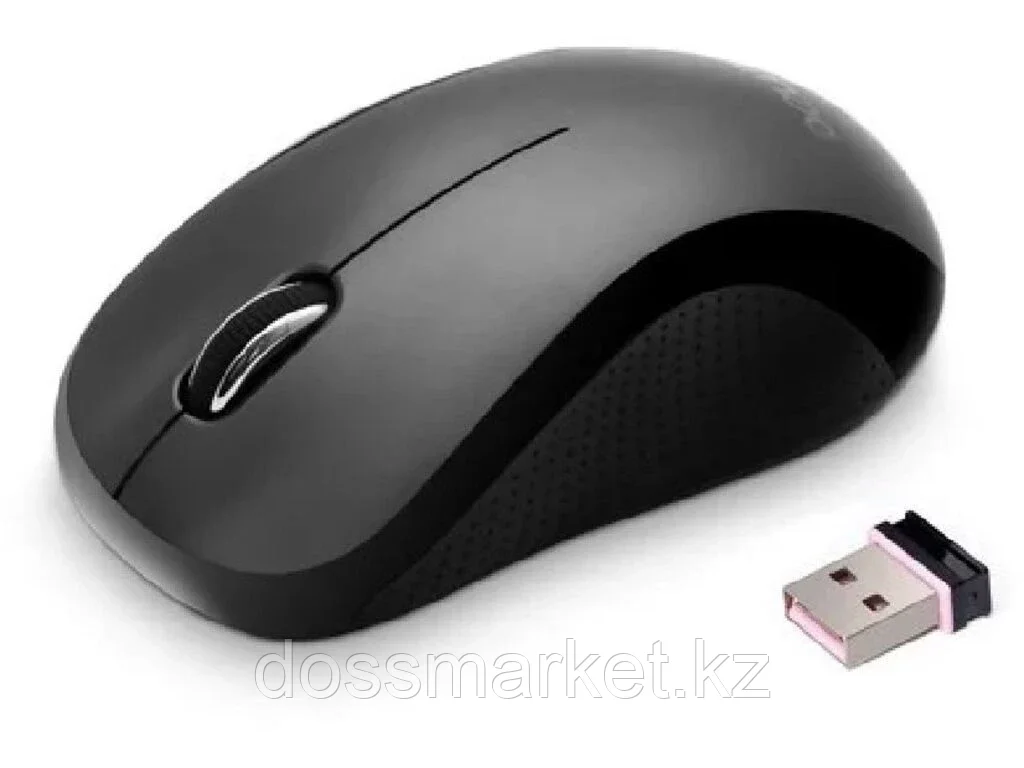 Мышь беспроводная Delux DLM-391OGB черная USB - фото 1 - id-p101460139