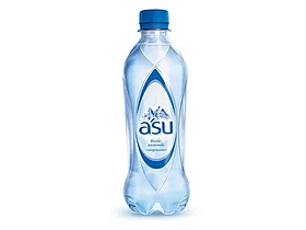 Вода газированная "ASU", 1 литр