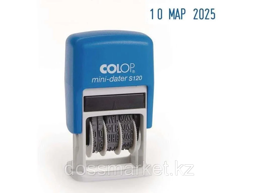 Мини-датер COLOP "S120"автоматический, 3,8 мм, месяц буквами
