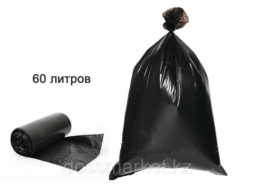 Мешки для мусора CHISTODELOFF, 60 литров, 20 штук в рулоне - фото 1 - id-p101460262