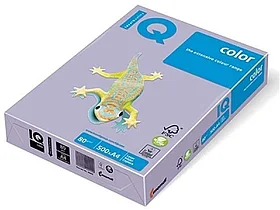 Бумага цветная IQ Color, А4, 80 г/кв.м., 500 л., бледно-лиловый LA12