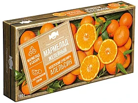 Мармелад желейный "Озерский Сувенир" апельсин, 180гр.