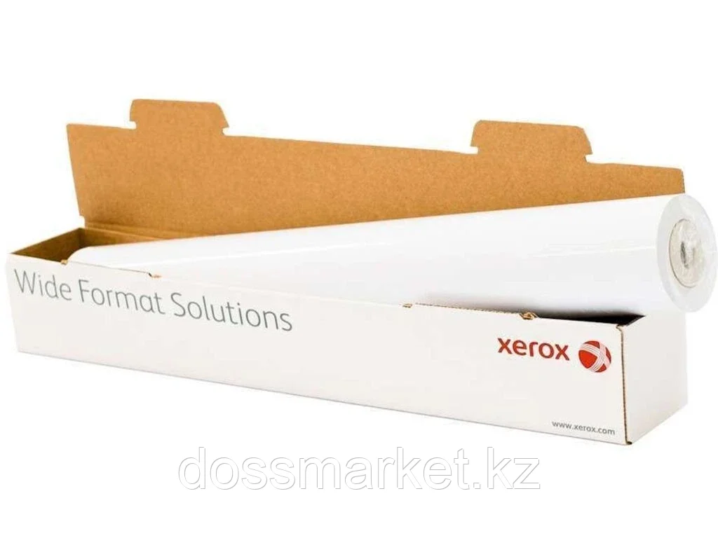 Бумага для плоттера XEROX, А1 (594 мм х 80 м), 75 г/м2, втулка 76 мм - фото 1 - id-p101461204