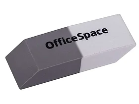 Ластик OfficeSpace белый/серый