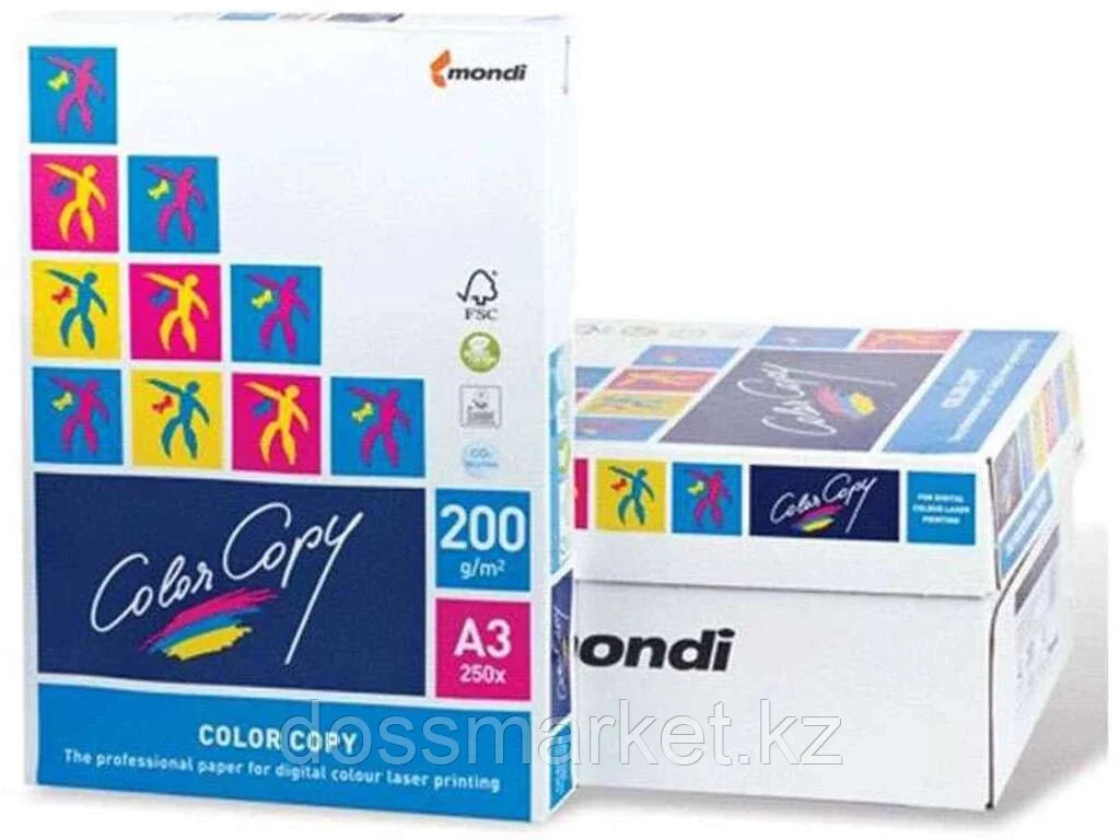 Бумага Color Copy, А3, 200 г/м2, 250л., белая