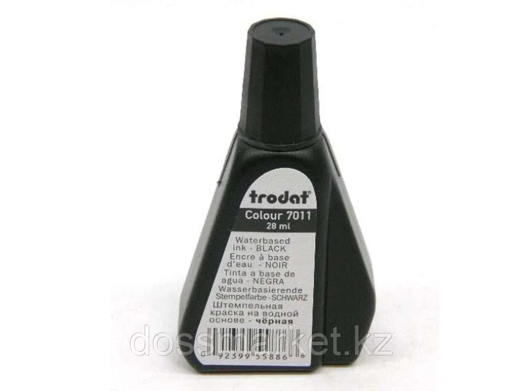 Краска штемпельная TRODAT, 28 мл, черная - фото 1 - id-p101460423