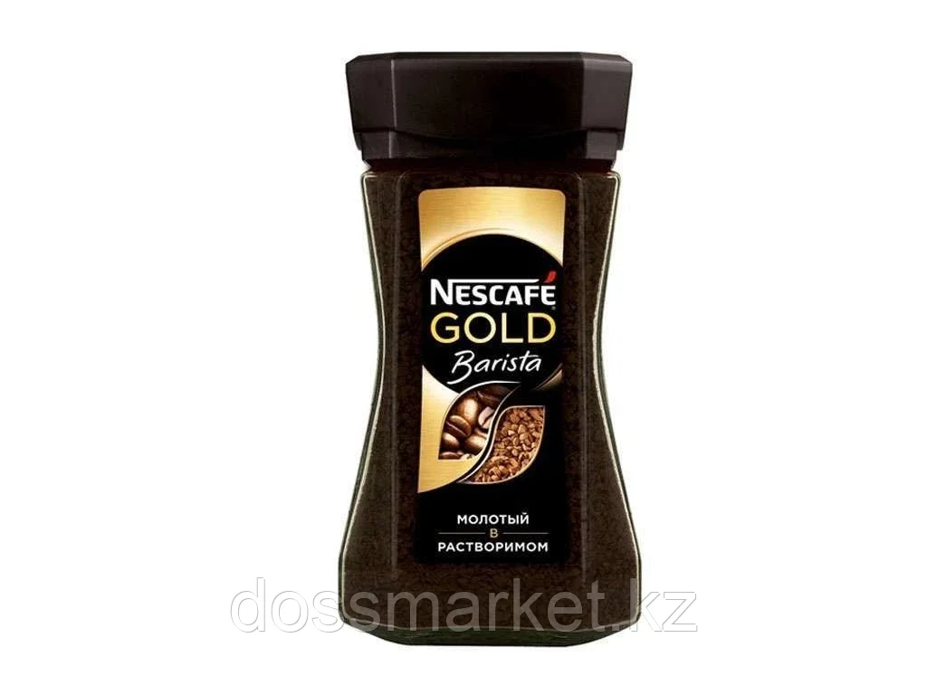 Кофе растворимый Nescafe Gold Barista 85 гр, стеклянная банка
