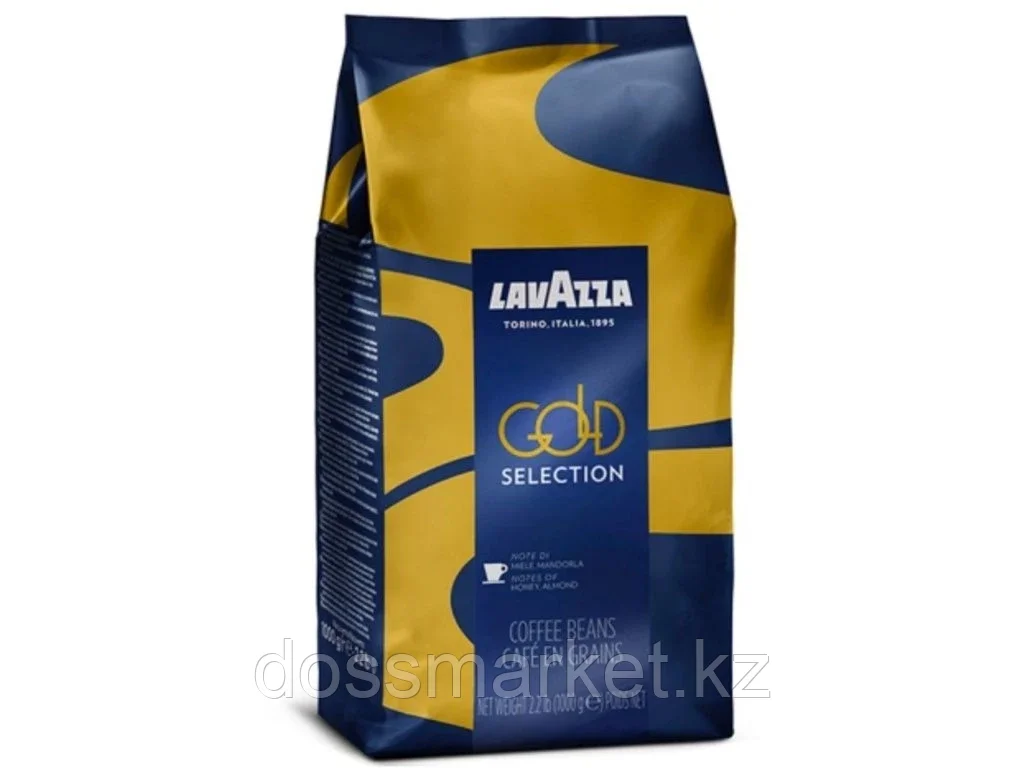 Кофе в зернах Lavazza "Gold Selection", вакуумный пакет, 1кг