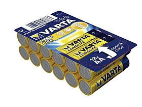 Батарейки VARTA "Longlife" АА (пальчиковые) 12 шт/упак
