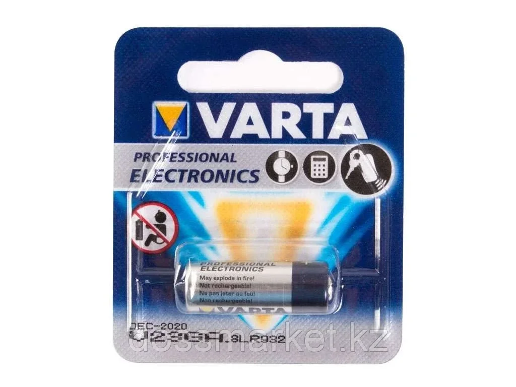 Батарейка VARTA "Lithium" V23GA - 8LR932 12V-38mAh (1 шт) - фото 1 - id-p101461409