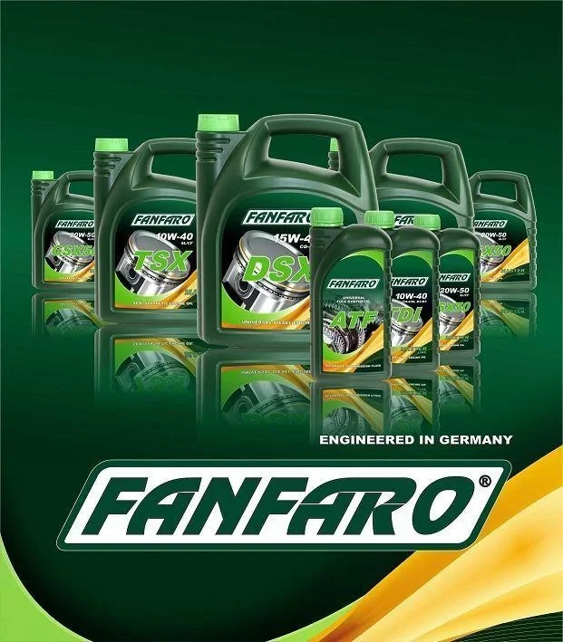 Моторное масло FANFARO 15W40 GSX 5 L - фото 1 - id-p101462734