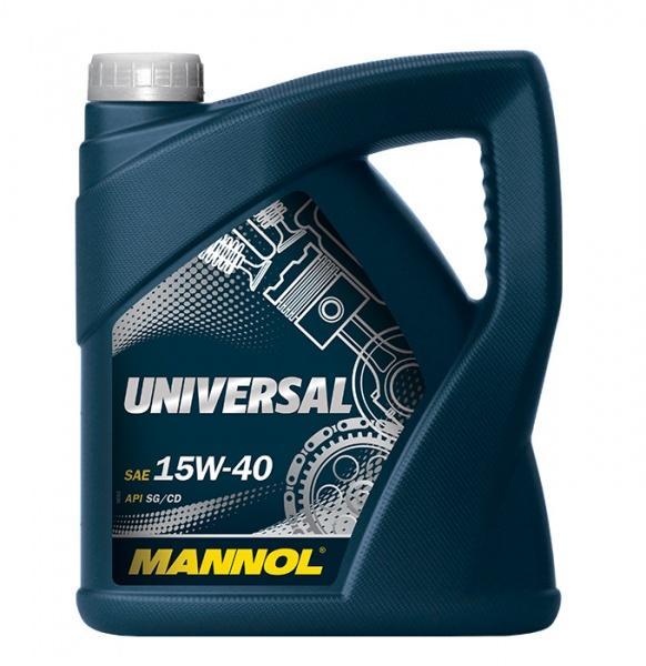 Моторное масло MANNOL 15W40 UNIVERSAL(7405) 4 L - фото 1 - id-p101462776