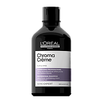 Крем-шампунь для нейтрализации желтизны L'Oreal Professionnel Chroma Creme 300 мл.