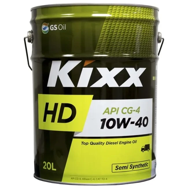 Моторное масло KIXX 10W40 HD CG-4 DIESEL 20 L - фото 1 - id-p101462943