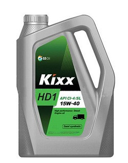 Моторное масло KIXX 15W40 HD1 DIESEL 6 L - фото 1 - id-p101464860