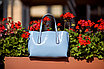Женская сумка Valensiy / Цвет: Бежевый, Голубой.  Состав: Кожа., фото 3