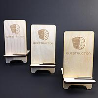 Гравировка подставок под телефон