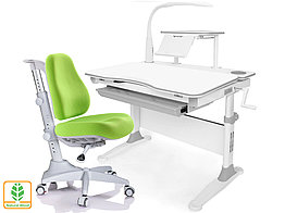 Комплект парта и кресло Mealux EVO-30 серый зеленый