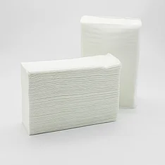 Бумажные полотенца в листах  ELITE белые, 2-слойные Z -укладка  23*21 см  200 листов