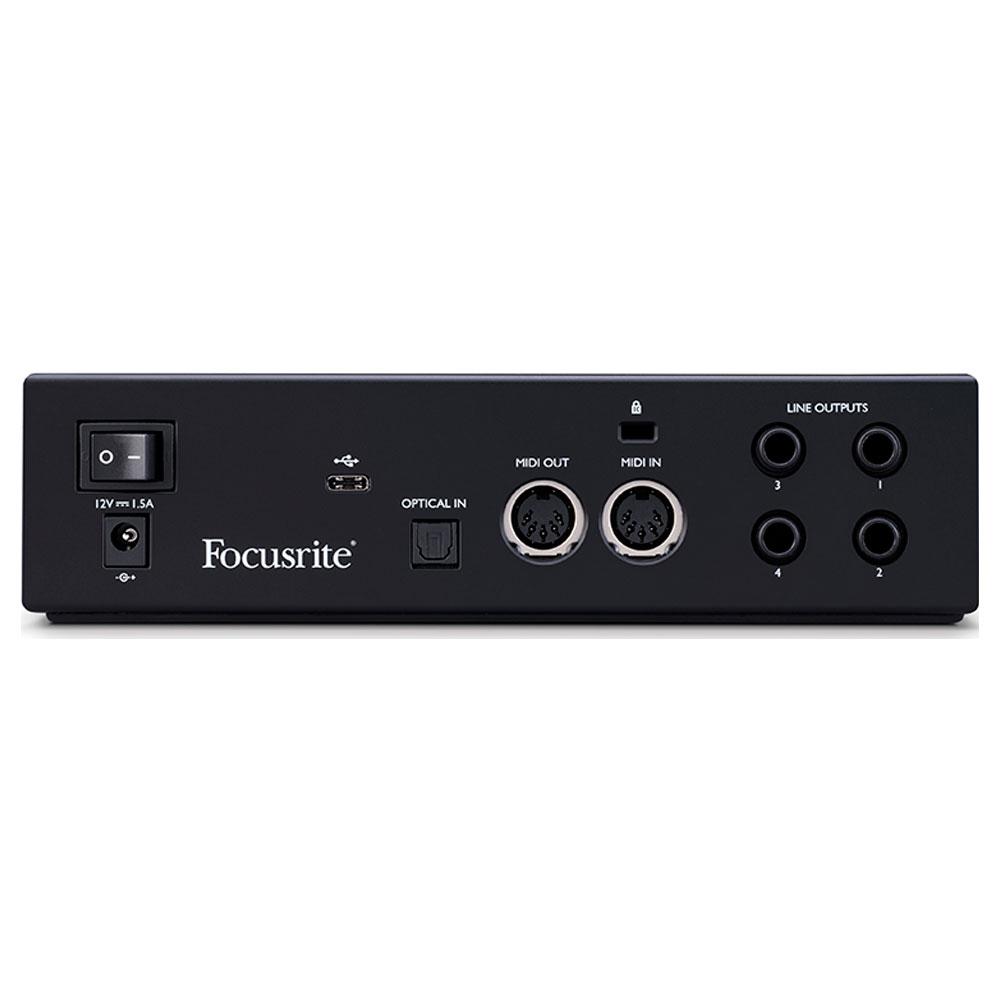 Внешняя студийная звуковая карта Focusrite Clarett+ 2Pre - фото 3 - id-p101467551