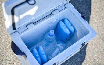 Аккумулятор холода {хладоэлемент} для термосумки CryoPak в плоском контейнере (1000 мл), фото 2