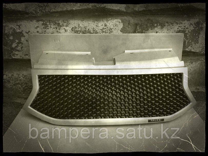 Решётка радиатора "Triada" (пластик) для UAZ Patriot 2005-2015 - фото 1 - id-p101468109