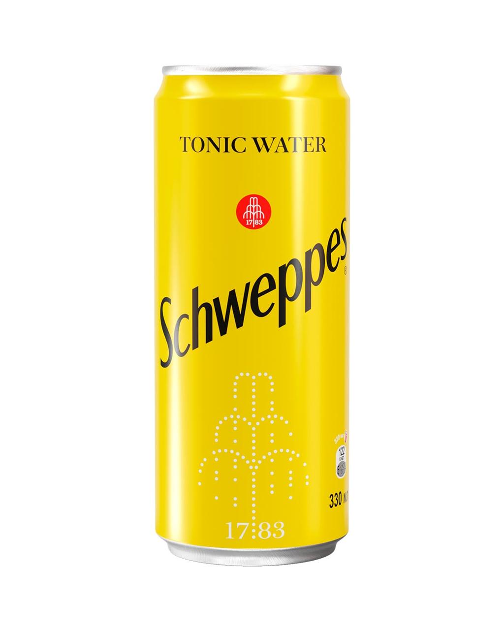 Schweppes Tonic Water  0,33 литра / KZ / (12 шт в упаковке)