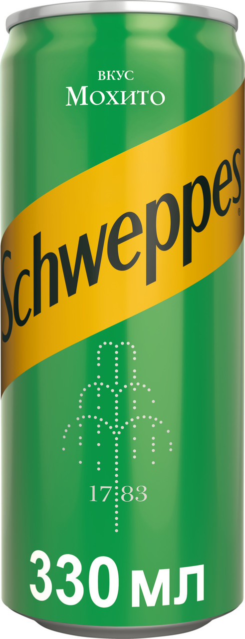 Schweppes Mojito Мохито 0,33 литра / KZ / (12 шт в упаковке)