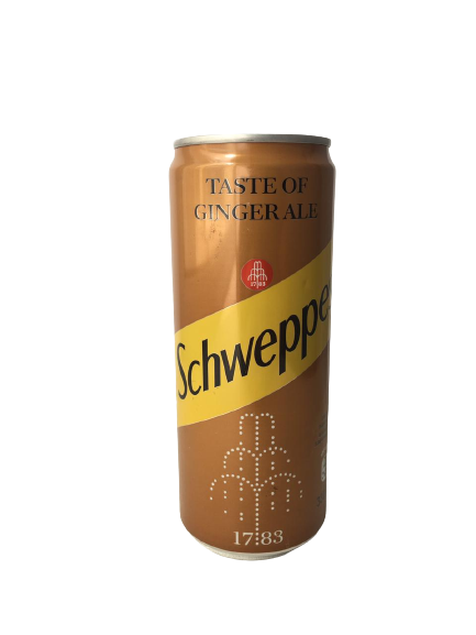 Schweppes Ginger Ale 0,33 литра / KZ / (12 шт в упаковке)
