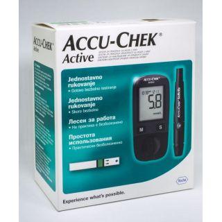 Глюкометр Accu-Chek Active 10 тест-пол. комплект, фото 1