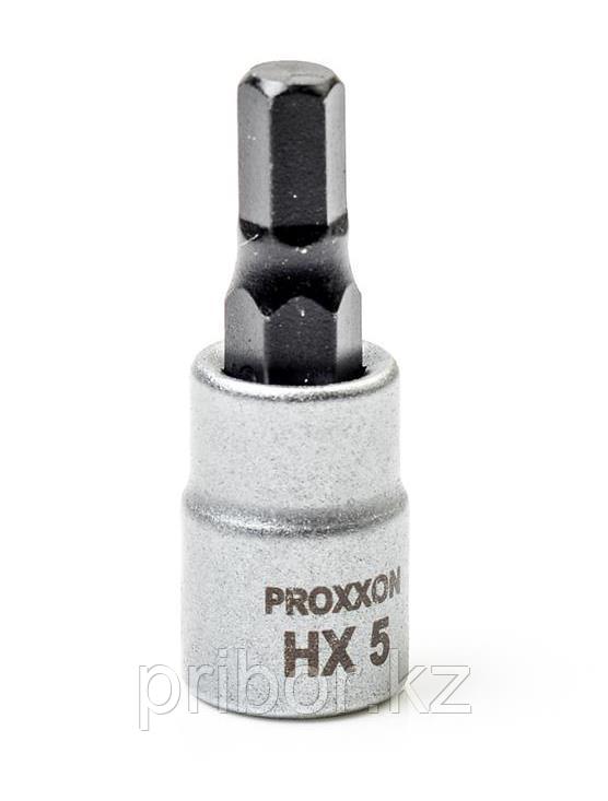 Proxxon 23747 Головка с шестигранной битой на 1/4", 33 мм, HX 5 мм