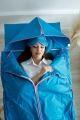 Комплект универсальный для отдыха с микросферами ALDEVI ( капсула, подушка, маска для сна, матрас)