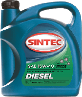 Моторное масло SINTEK 15W40 DIESEL 5 L