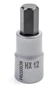 23481 Proxxon 1/2 дюймдік алтыбұрышты бит басы, 55 мм HX 12 мм