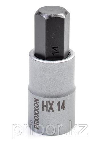 23482 Proxxon Головка с шестигранной битой на 1/2", 55 мм HX 14 мм - фото 1 - id-p596716