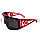 Солнцезащитные очки с черными стеклами UV 400 фиолетовая, фото 3