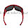 Солнцезащитные очки с черными стеклами UV 400 фиолетовая, фото 9