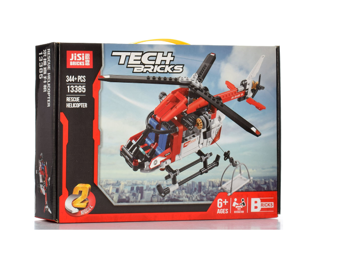 Конструктор Jisi Tech 13385 Спасательный вертолет, Техник