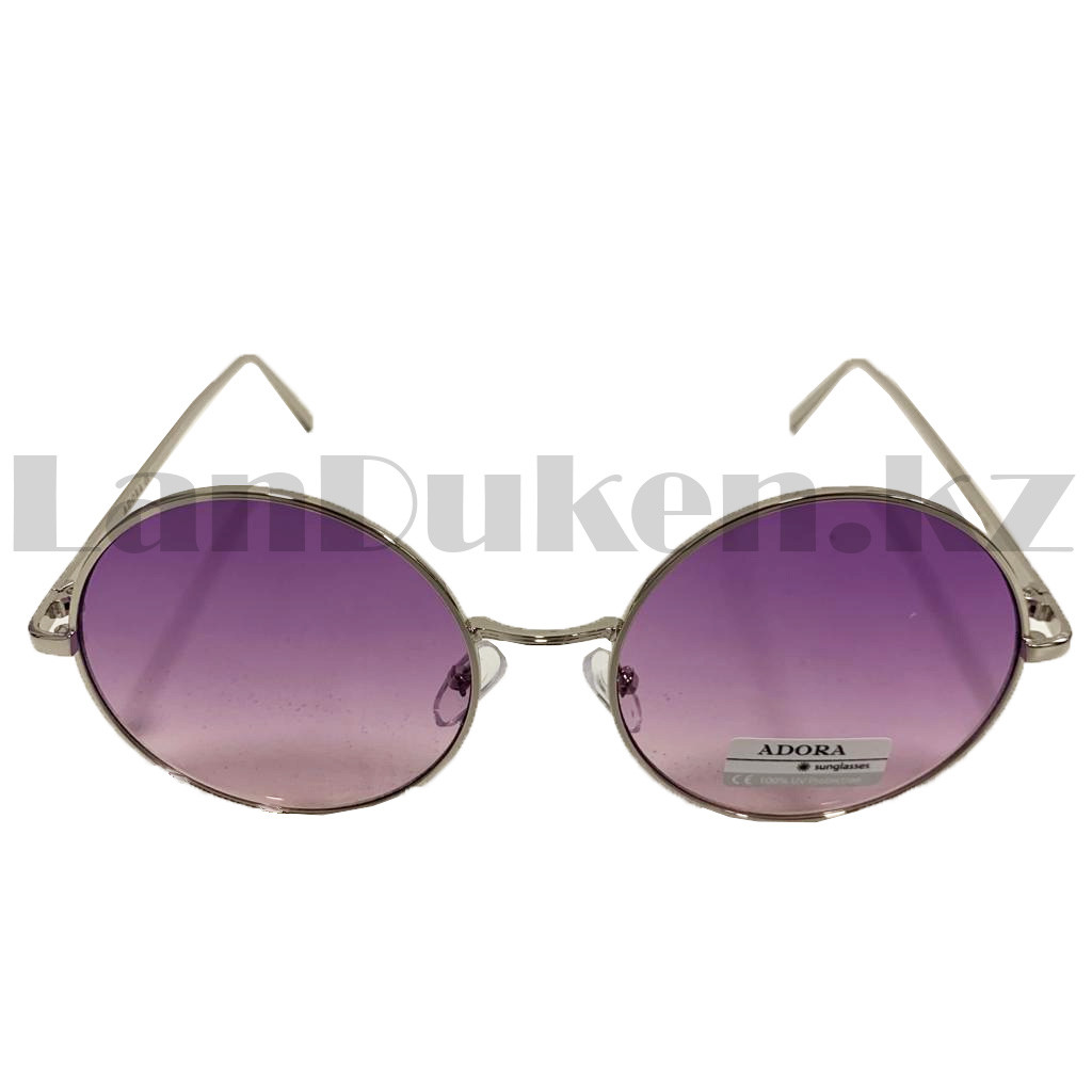 Солнцезащитные очки с фиолетовыми стеклами UV 400 Adora - фото 5 - id-p101476294