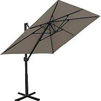 Зонт уличный, бежевый (серый, красные)