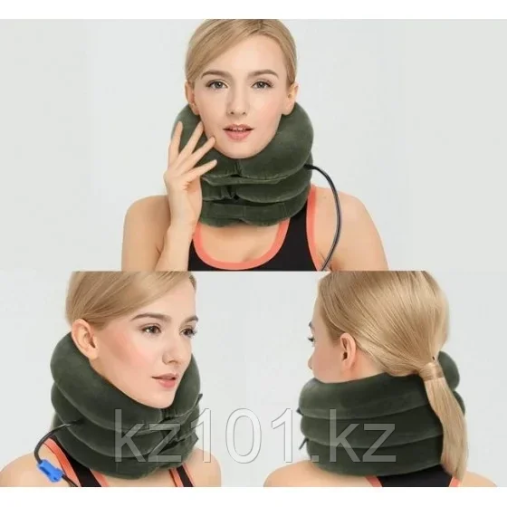 Вытягивающая ортопедическая подушка для шеи Cervical Neck Traction Device - фото 3 - id-p101479745