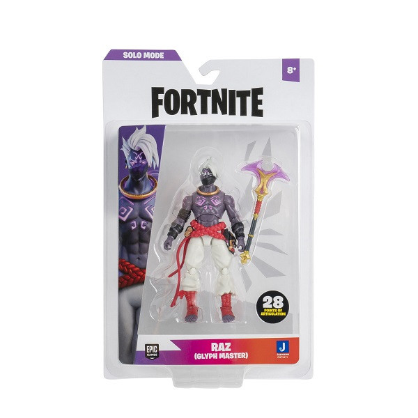 Fortnite FNT1011 Фигурка героя Raz - Glyph Master с аксессуаром